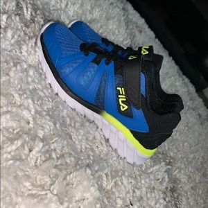 Little boy Fila sneakers